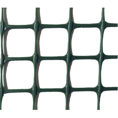 cerca de jardín de malla cuadrada de plástico verde resistente a la intemperie rígida modificada para requisitos particulares HDPE